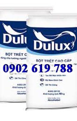 Bột trét tường dulux trong nhà chính hãng giá rẻ.