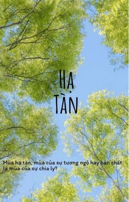 [Boylove/Hiện Đại] HẠ TÀN