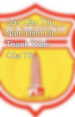 Các Cầu Thủ Nam Định Là Thanh Xuân Của Tôi