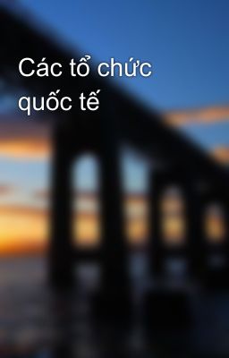 Các tổ chức quốc tế