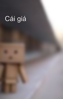 Cái giá 