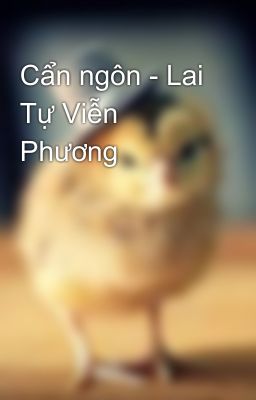 Cẩn ngôn - Lai Tự Viễn Phương