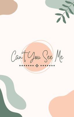 Can't You See Me