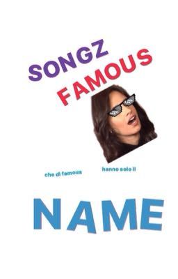 Canzoni Famous che di Famous hanno solo il nome-ft. scrittori a caso di Wattpad