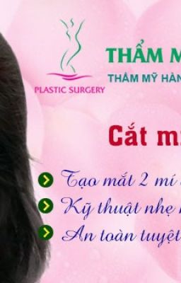 Cắt mí mắt Hàn Quốc 2016