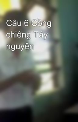 Câu 6 Cồng chiêng Tây nguyên