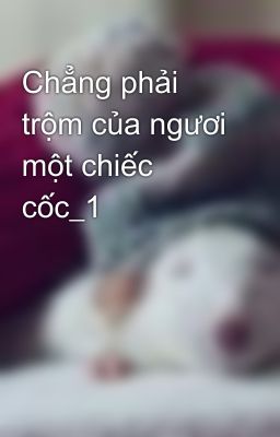 Chẳng phải trộm của ngươi một chiếc cốc_1