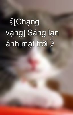 《[Chạng vạng] Sáng lạn ánh mặt trời 》