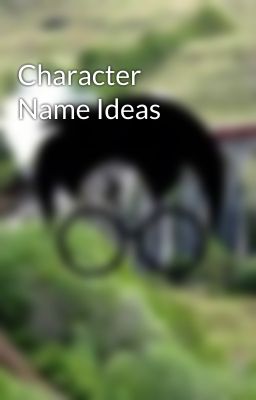 Character Name Ideas