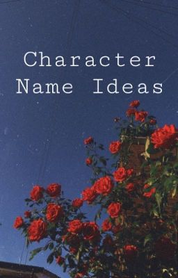 Character Name Ideas