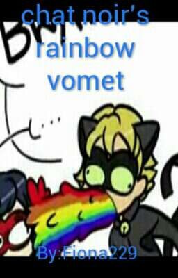 chat noir's rainbow vomet