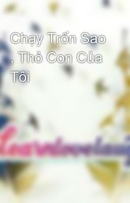 Chạy Trốn Sao , Thỏ Con Của Tôi