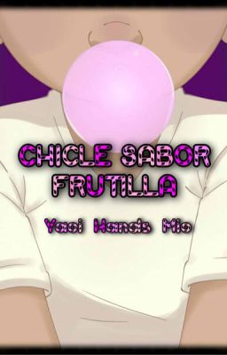 Chicle sabor frutilla