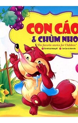 Chú cáo nhỏ và chùm nho 