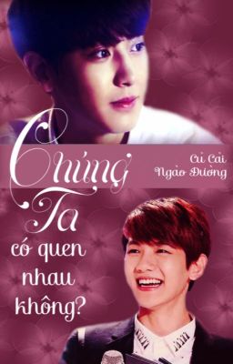 Chúng ta... có quen nhau không? [Chanbaek- Hunhan]