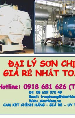 CHUYÊN CUNG CẤP SƠN CHỊU NHIỆT SEAMASTER 600oC MÀU BẠC GIÁ RẺ NHẤT TPHCM