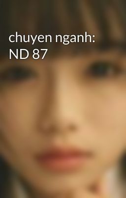 chuyen nganh: ND 87