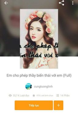 [Chuyển VER] Em cho phép thầy biến thái với em