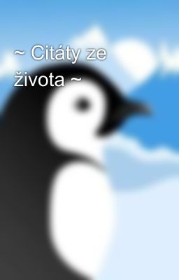 ~ Citáty ze života ~