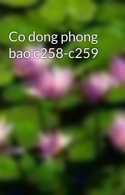 Co dong phong bao c258-c259