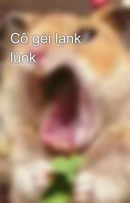 Cô géi lạnk lùnk 