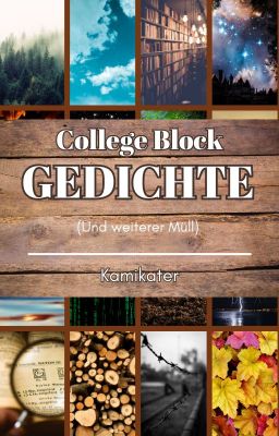 Collegblock Gedichte und weiterer Müll