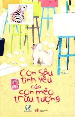 Con sâu tình yêu của con mèo trừu tượng