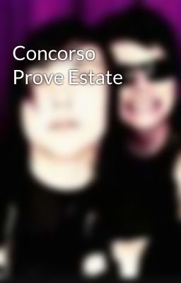 Concorso Prove Estate