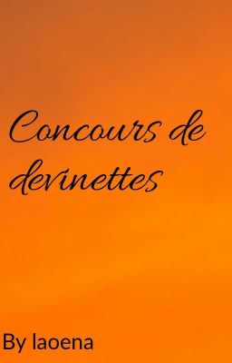 Concour de devinette