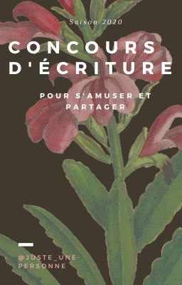 Concours d'écriture 2020