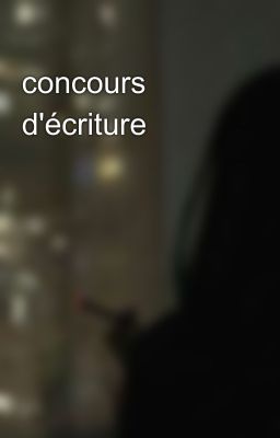 concours d'écriture 