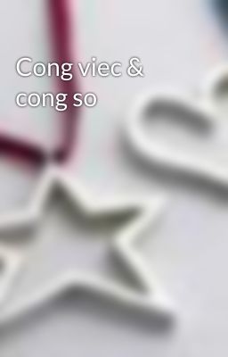 Cong viec & cong so