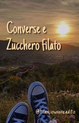 Converse e zucchero filato