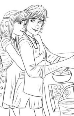 Cooking with Astrid and Hiccup