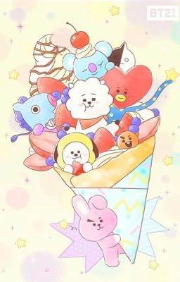 Cooky và các hyung ( BT21)😊😊😊😊