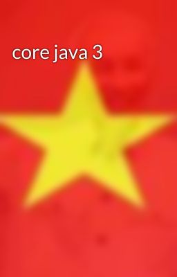 core java 3