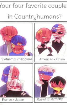 [ Countryhumans ] : Tổng hợp những cặp ship của tôi