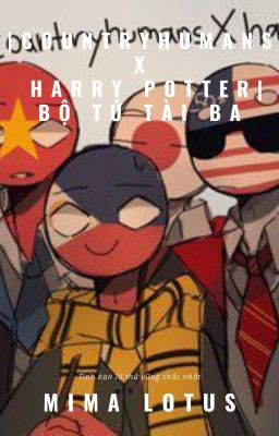 |Countryhumans x harry potter| Bộ tứ tài ba