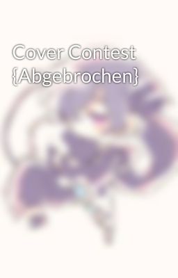 Cover Contest {Abgebrochen}