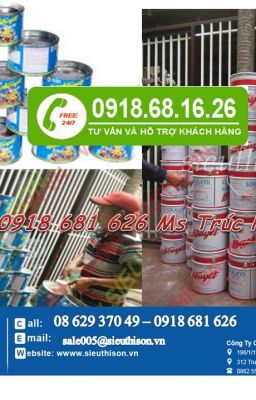 CỬA HÀNG SƠN DẦU BẠCH TUYẾT MÀU ĐỎ 344 GIÁ RẺ