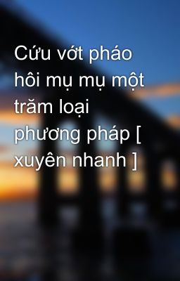 Cứu vớt pháo hôi mụ mụ một trăm loại phương pháp [ xuyên nhanh ]