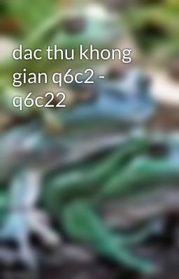 dac thu khong gian q6c2 - q6c22