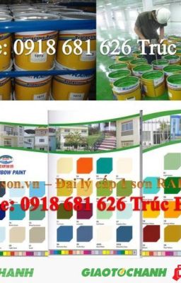 Đại lý cung cấp Sơn lót chịu nhiệt Rainbow 200ºC giá rẻ nhất TPHCM