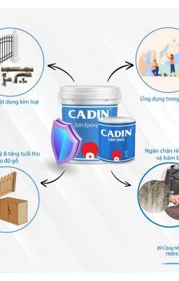 Đại Lý Sơn Dầu Cadin Chính Hãng, Giá Rẻ, Chất Lượng Tại Tphcm