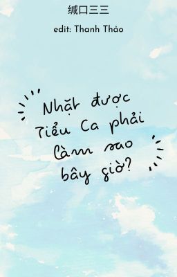 [Đạo Mộ Bút Ký đồng nhân Bình Tà] Nhặt được Tiểu Ca phải làm sao bây giờ? (Hết)