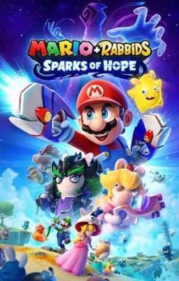 Dark Spark: (Mario + Rabbids Sparks of Hope x Male Dark Rabbit Reader) 