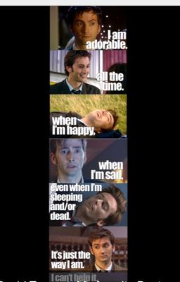 David Tennant Pick up lines and just all around cuteness ❤️