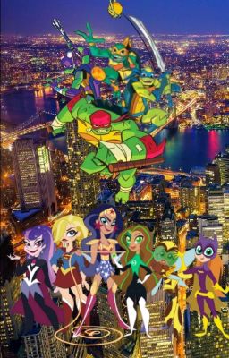 dc superhero girls tortugas ninjas