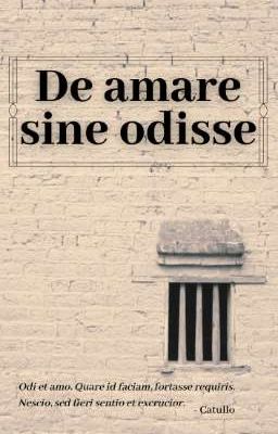 De amare sine odisse