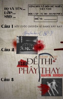 ĐỀ THI PHÂY THAY 